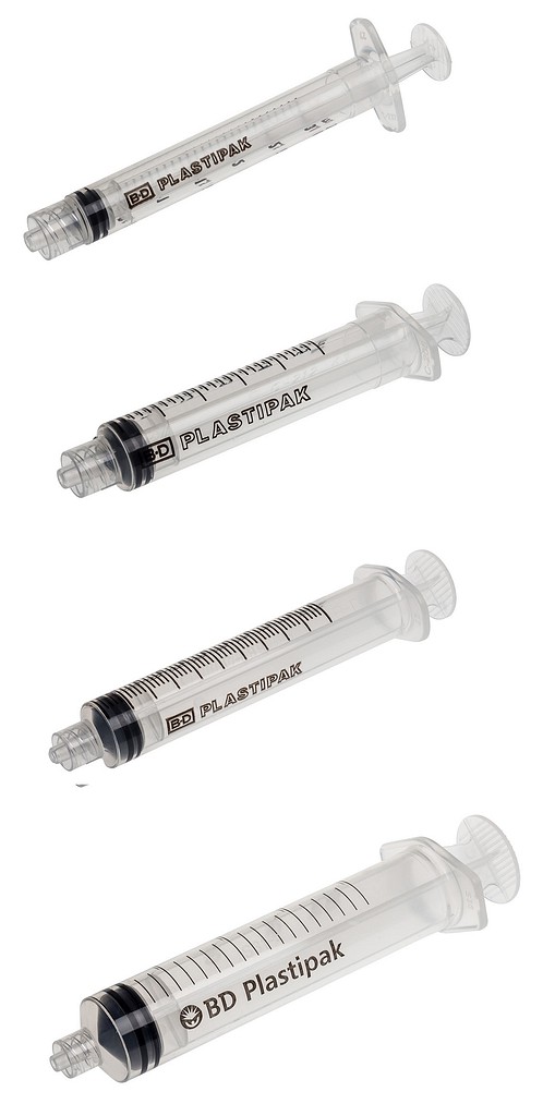 BD Plastipak injektioruisku 3-os LUER-LOCK 10 ml