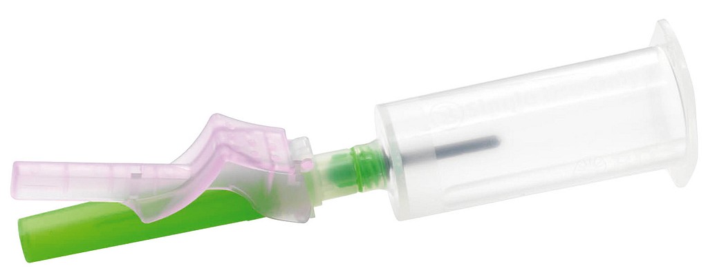 BD Vacutainer Eclipse turvaneula ohjaimella 21 G