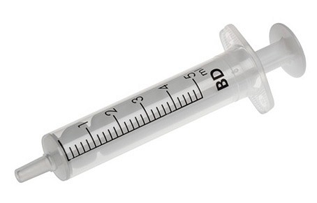 BD Discardit injektioruisku 2-os LUER 5 ml