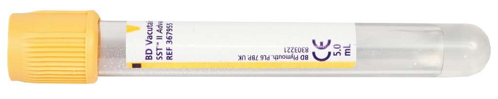 Vacutainer SSTII 7/5ml, gel