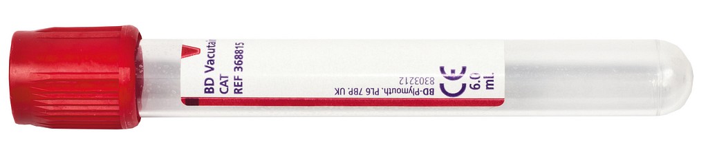 BD Vacutainer -seerumiputki 7/6 ml