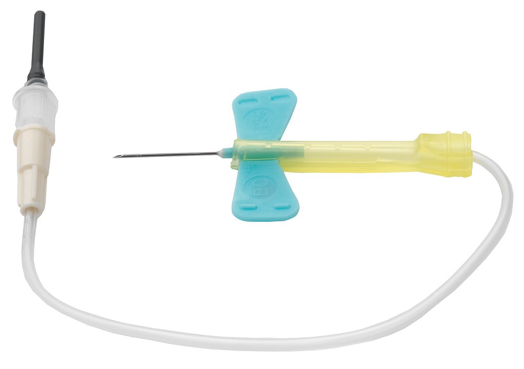 BD Siipineula Safety-lok 23G/18cm