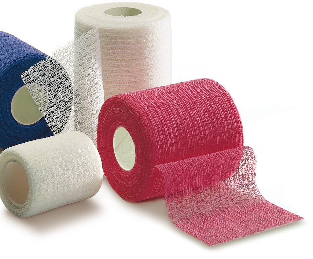 Mollelast Haft itsekiinnittyvä harsoside valkoinen 6 cm x 20 m