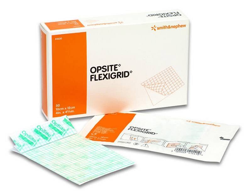 Opsite Flexigrid -haavakalvo steriili 10 x 12 cm