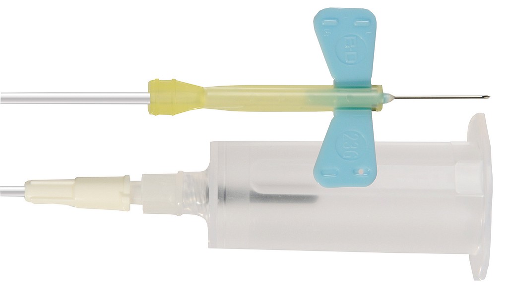 BD Siipineula + ohjain 23G/18cm