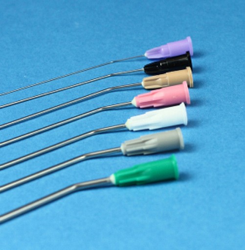 Metalli-imukärki 1,4 x 70 mm steriili valkoinen