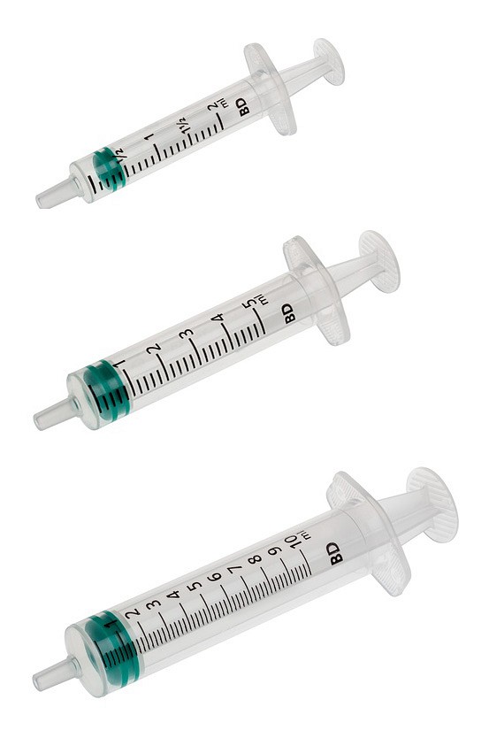 BD Emerald injektioruisku syntettisellä männällä 3-os LUER 5 ml