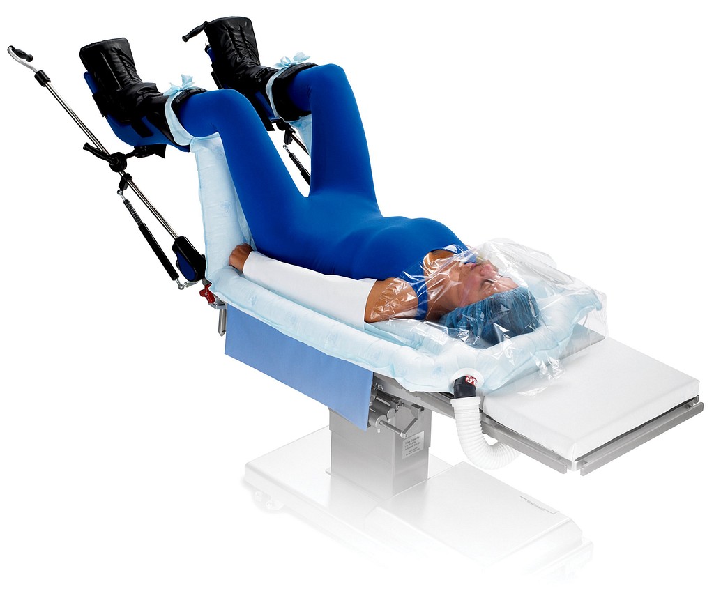 Lämpöpatja puhallettava aikuisten Litotomia