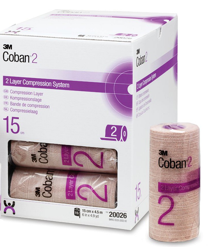 Coban2 kompressiosidekerros 10 cm x 4,5 m