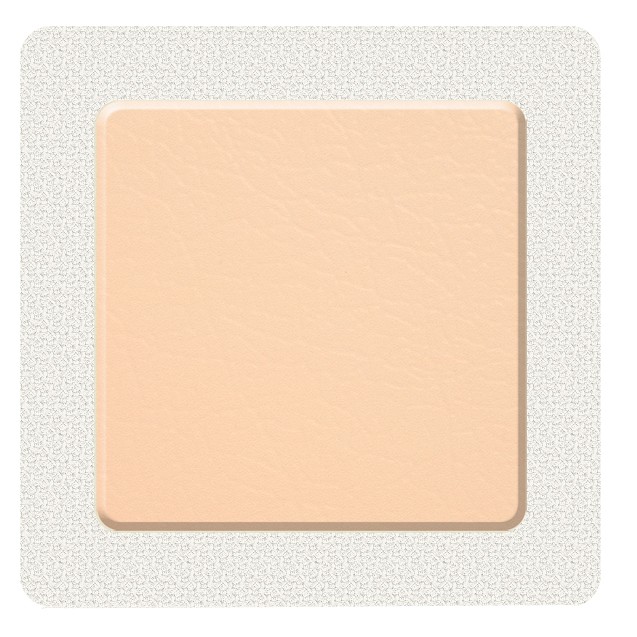 Kliniderm Foam Silicone Thin Border kiinnittyvä sidos 15 x 15 cm