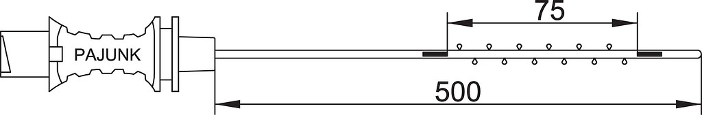 InfiltraLong kipupumpun katetrisetti 500 mm
