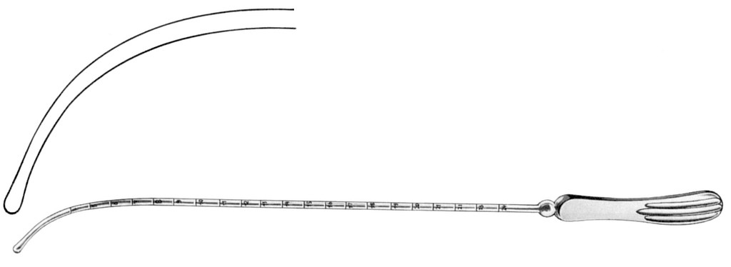 Medicon Sims taivutettu uterussondi
