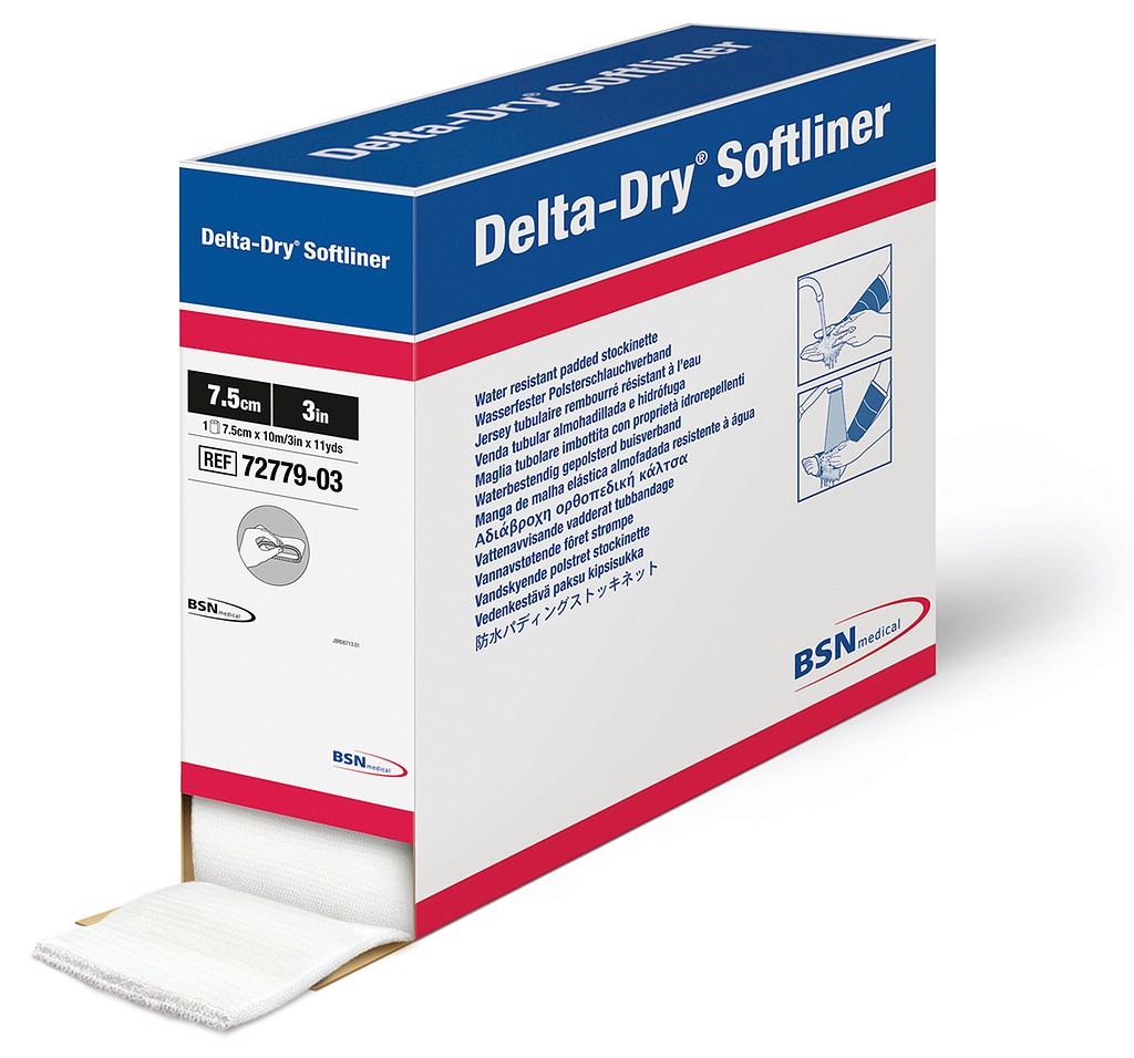 Delta-Dry Softliner kipsinalussukka 5 cm x 10 m