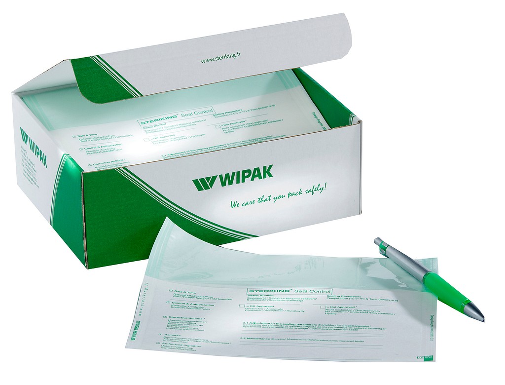 Steriking Seal Control saumaustesti paperi/laminaatti