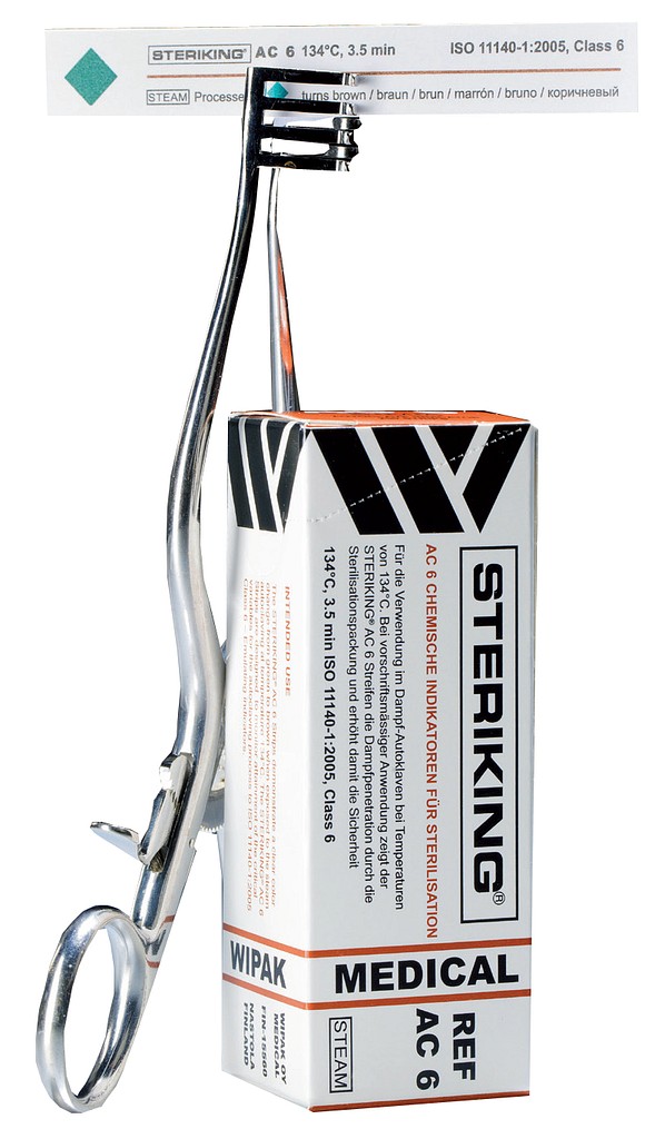 Steriking AC6 luokan 6 höyryindikaattoriliuska