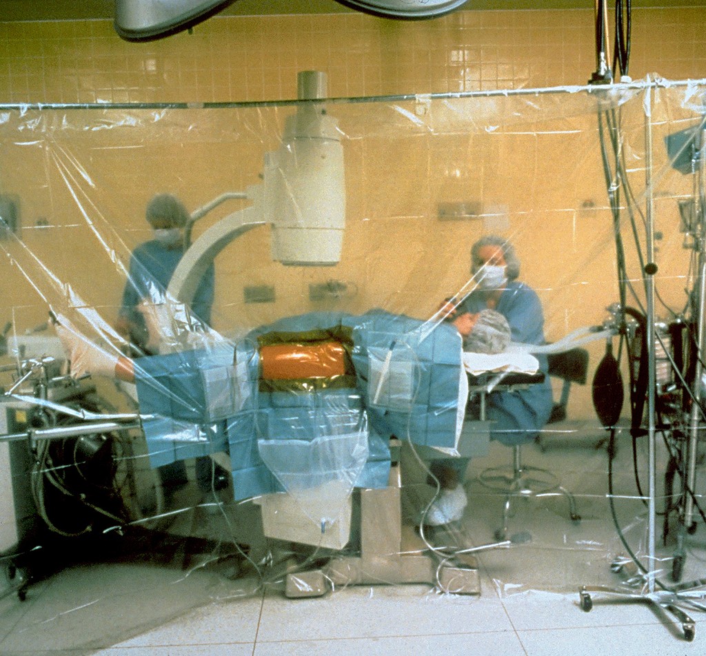 Steri-Drape vertikaaliliina Ioban 328 x 254 cm