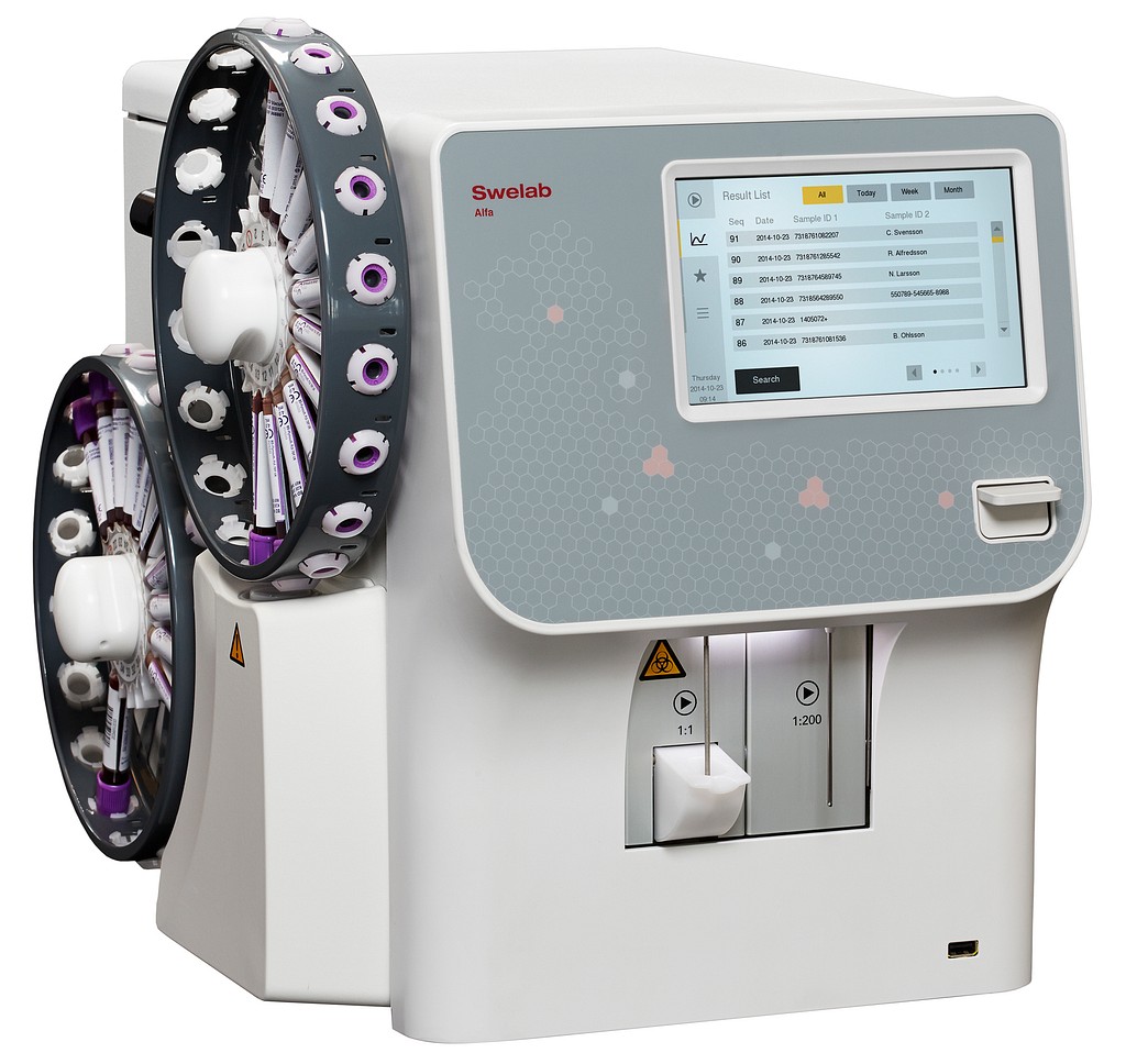 Swelab Alfa Plus Sampler BD/AR -verenkuvalaite