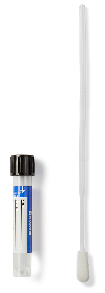 DeltaSwab kuljetusputki Cary Blair 2 ml + standard nukkatikku