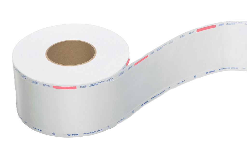 Steriking Tyvek-rulla 75 mm x 100 m