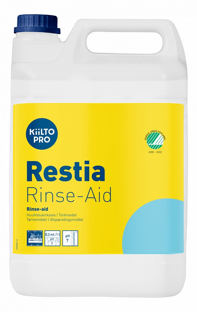 Kiilto Pro Restia Rinse-aid huuhtelukirkaste 5 l