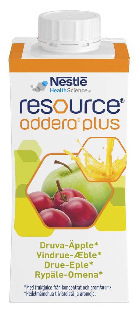 Resource Addera Plus 200 ml rypäle-omena