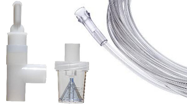 NebEasy-nebulisaattori T-kappale + yhdistjä + sk + letku 41892P