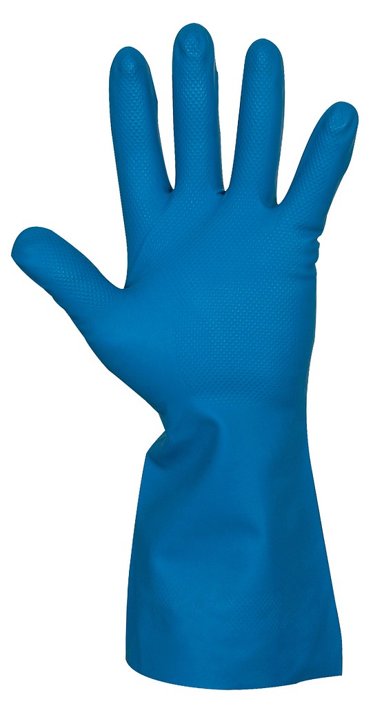 DPL Interface Plus nitriilitalouskäsine nukkavuorattu sin 33 cm XL/10