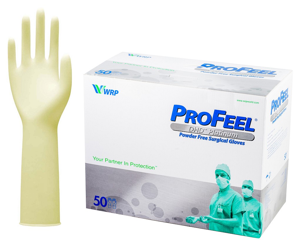 ProFeel DHD Platinum -leikkauskäsine lateksi 5,5