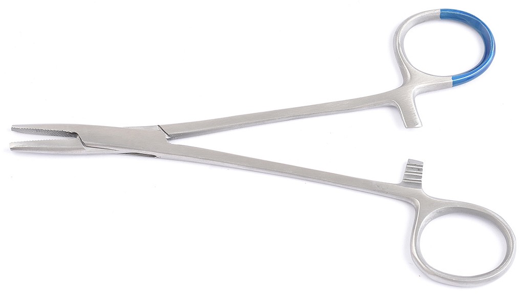 Hegar neulankuljettaja steriili kertakäyttöinen 14 cm