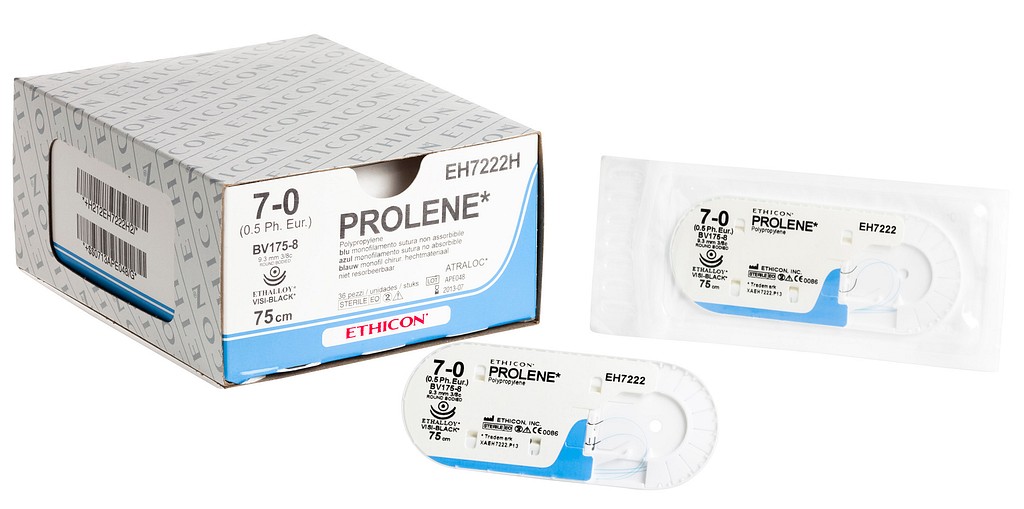 Prolene 5-0 C-1 VB 75 cm sisinen EH7227H