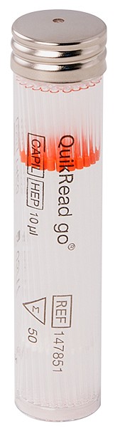 QuikRead kapillaarit (10 µl)