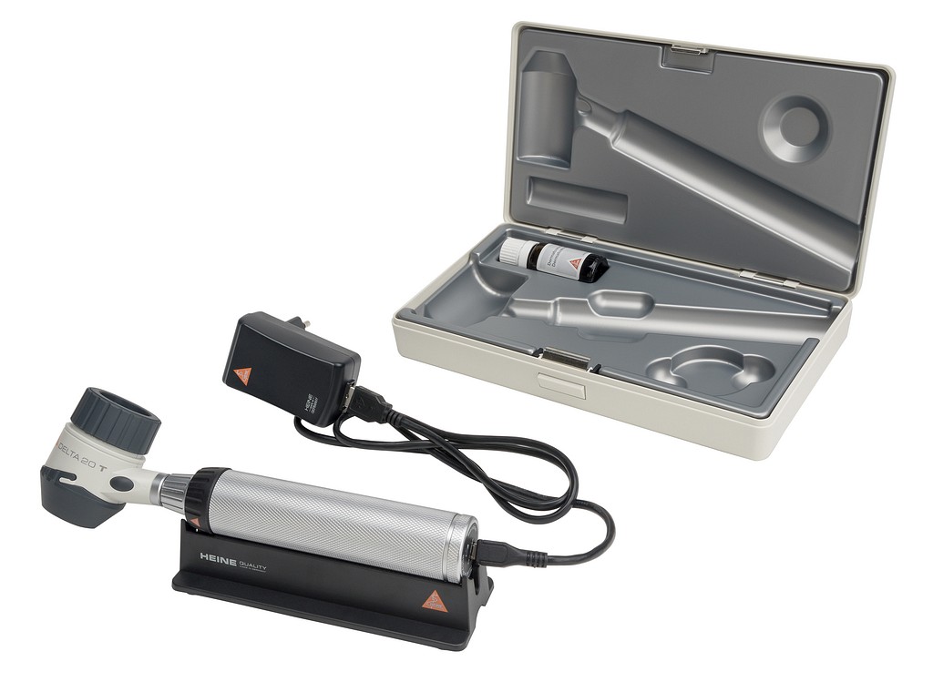 HEINE DELTA 20T dermatoskooppi BETA4 + USB + virtajohto