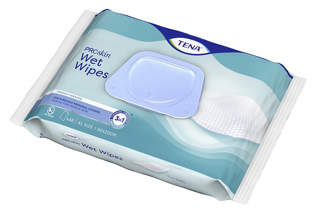 TENA WetWipe kostea pyyhe