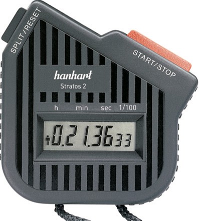 Hanhart Stratos 2.205.1 -sekuntikello digitaalinen