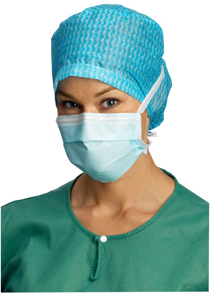 BARRIER Extra Comfort kasvonsuoja sininen