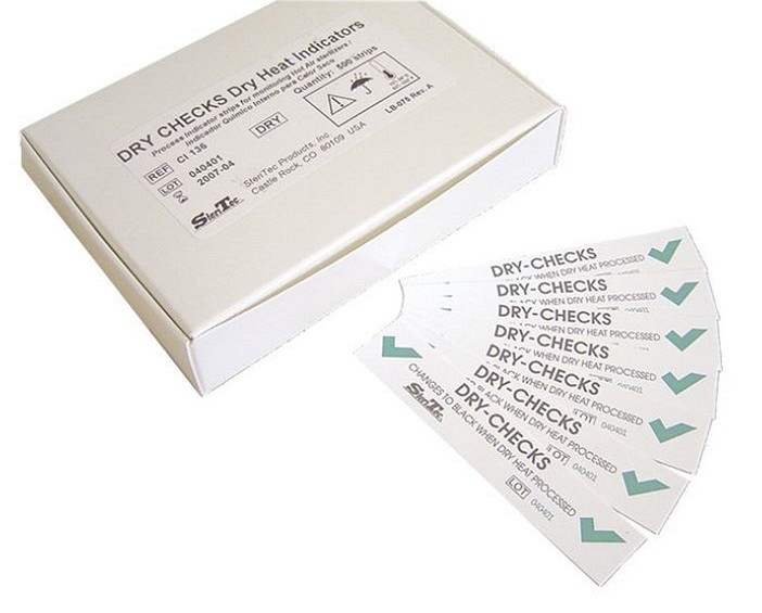 Indikaattori Dry-Checks kuumailma