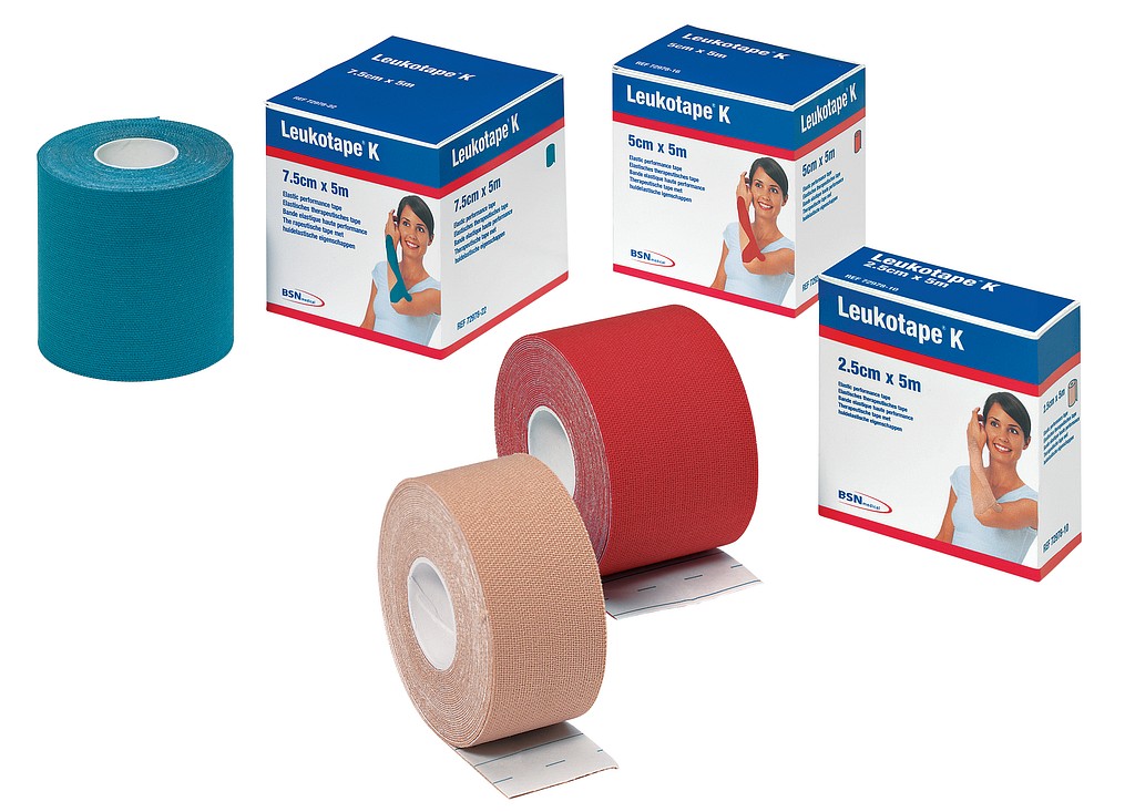 Leukotape K kinesioteippi 5 cm x 5 m beige