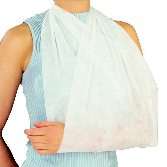 Klinigrip kolmioliina kuitukangas 96 x 96 x 136 cm, 48 x 1