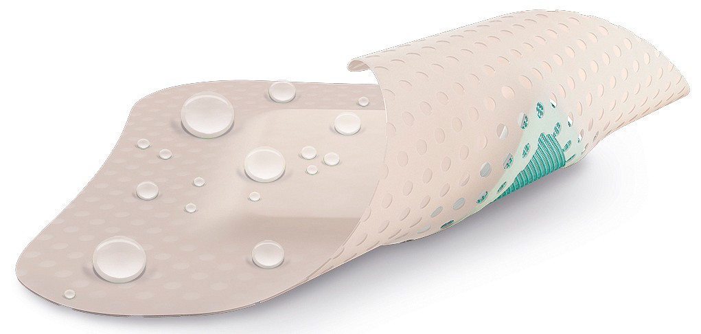 Sorbact Foam Gentle Border vaahtosidos 7,5 x 7,5 cm