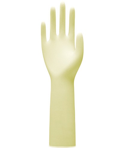 ProFeel DHD -lateksinen kaksoisleikkauskäsine 7,5