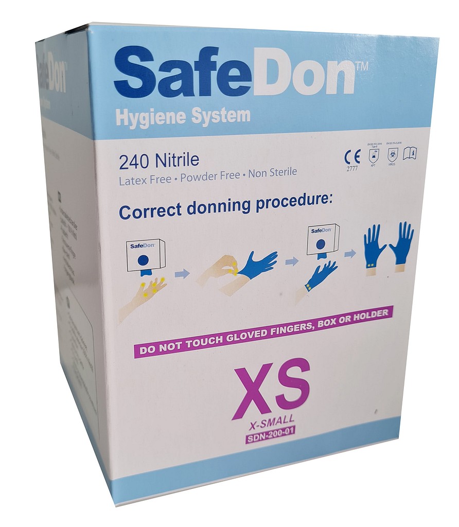 SafeDon SDN 200 nitriilikäsine XS