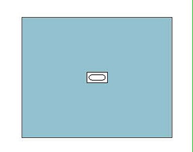 BARRIER kiinnittyvä reikäliina 75 x 90 cm (6 x 8 cm)