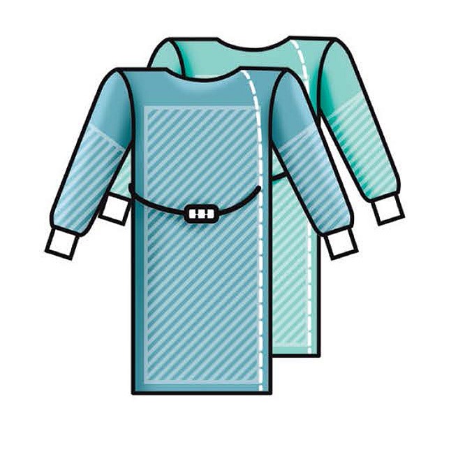 Sentinex PRO -leikkaustakki Special Spunlace 150 cm XL