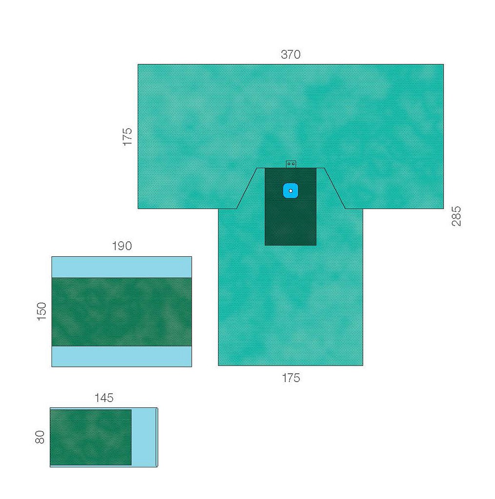 Raucodape PRO peruspakkaus Basic käsikirurgiaan