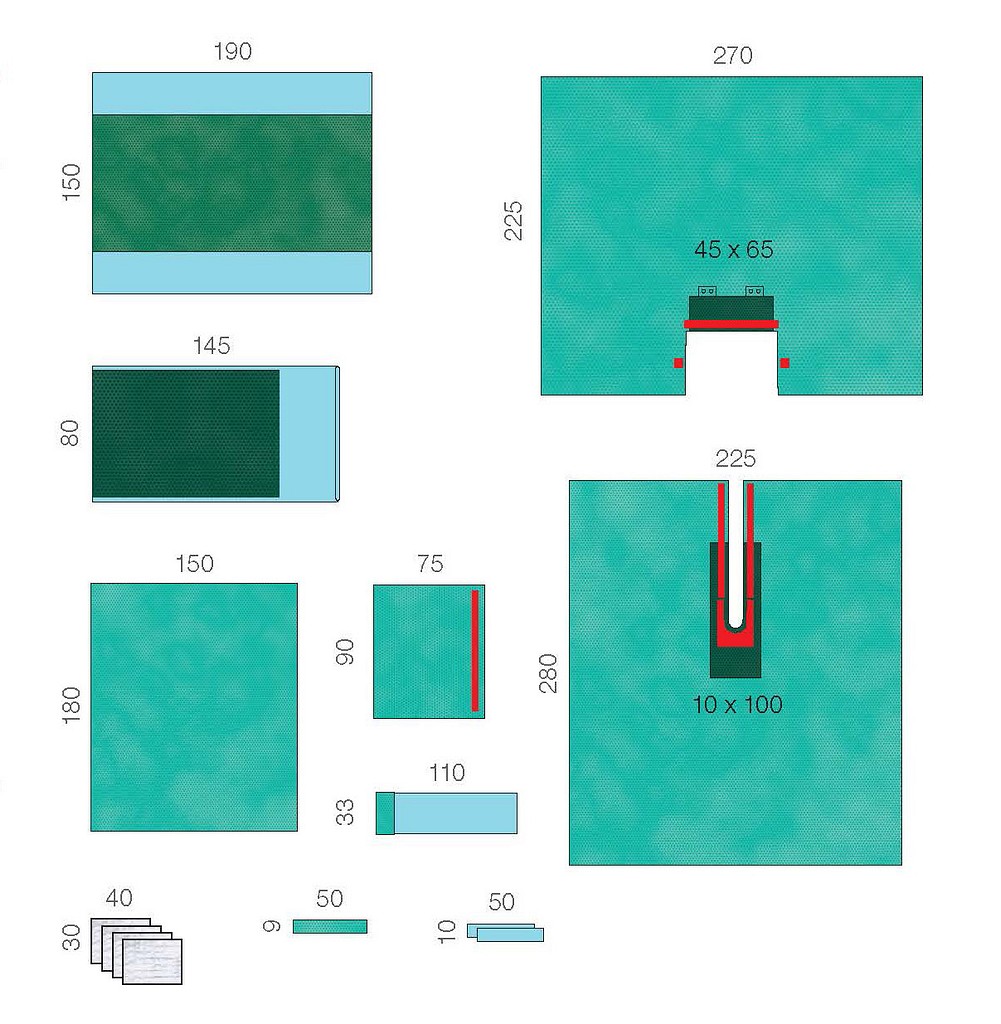 Raucodrape PRO lonkkapakkaus II