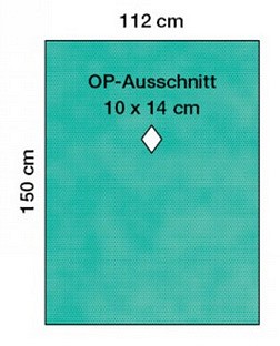 Raucodrape PRO reikäliina suu 112 x 150 cm