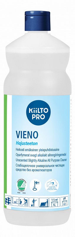 Kiilto Pro Vieno hajusteeton yleispuhdistusaine 1 l