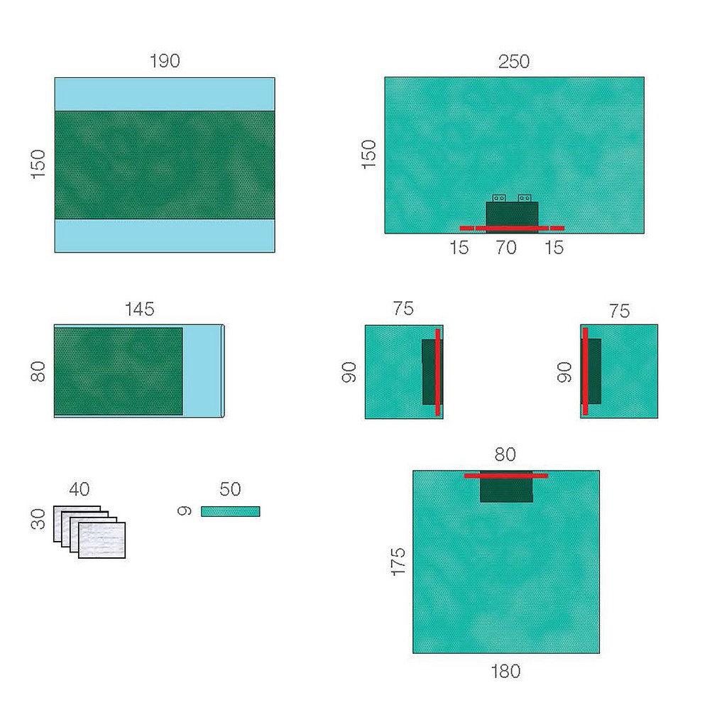 Raucodrape PRO -yleispakkaus I