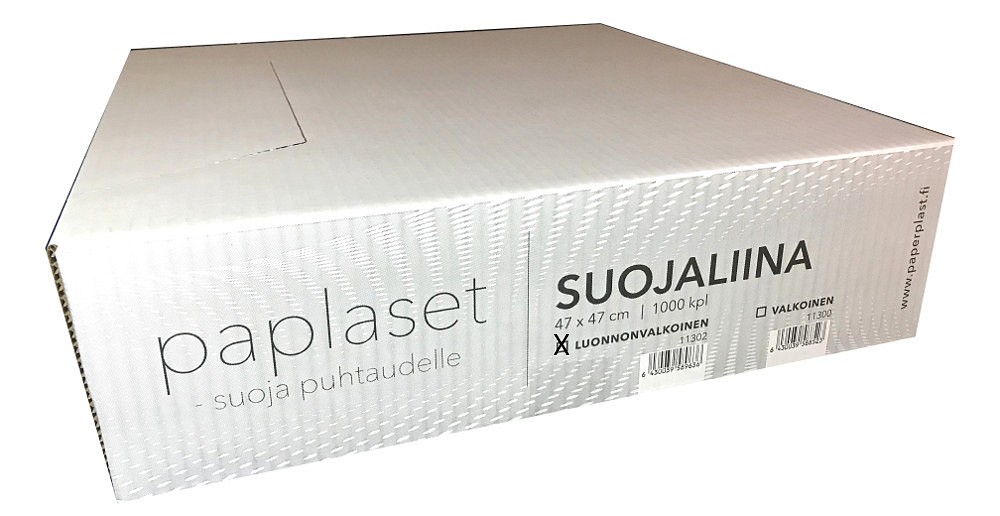 Paperplast suojaliina 47 x 47 cm l.valk. 1-k