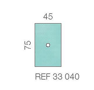 Raucodrape-reikäliina 45 x 75 cm